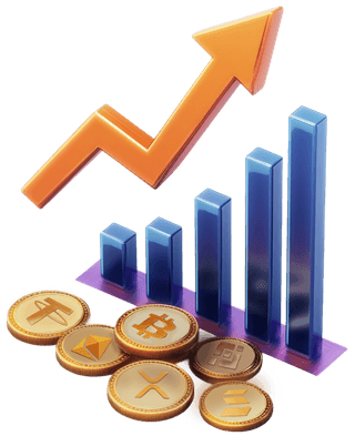 Interfaz de la plataforma de negociación de criptomonedas Palma Capitazgo con la descripción del producto
